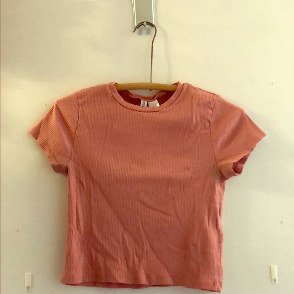 Ribbed crop top